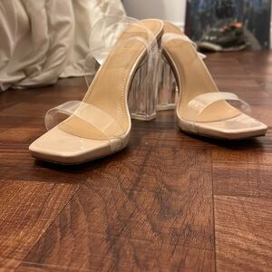 Clear 3in. Heels